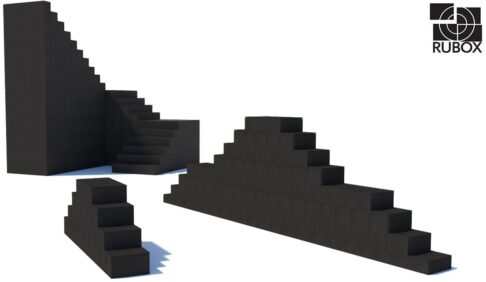 Rubox modular ballistic stairs