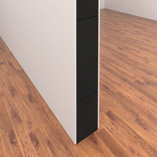Capturing ballistic walls in rooms